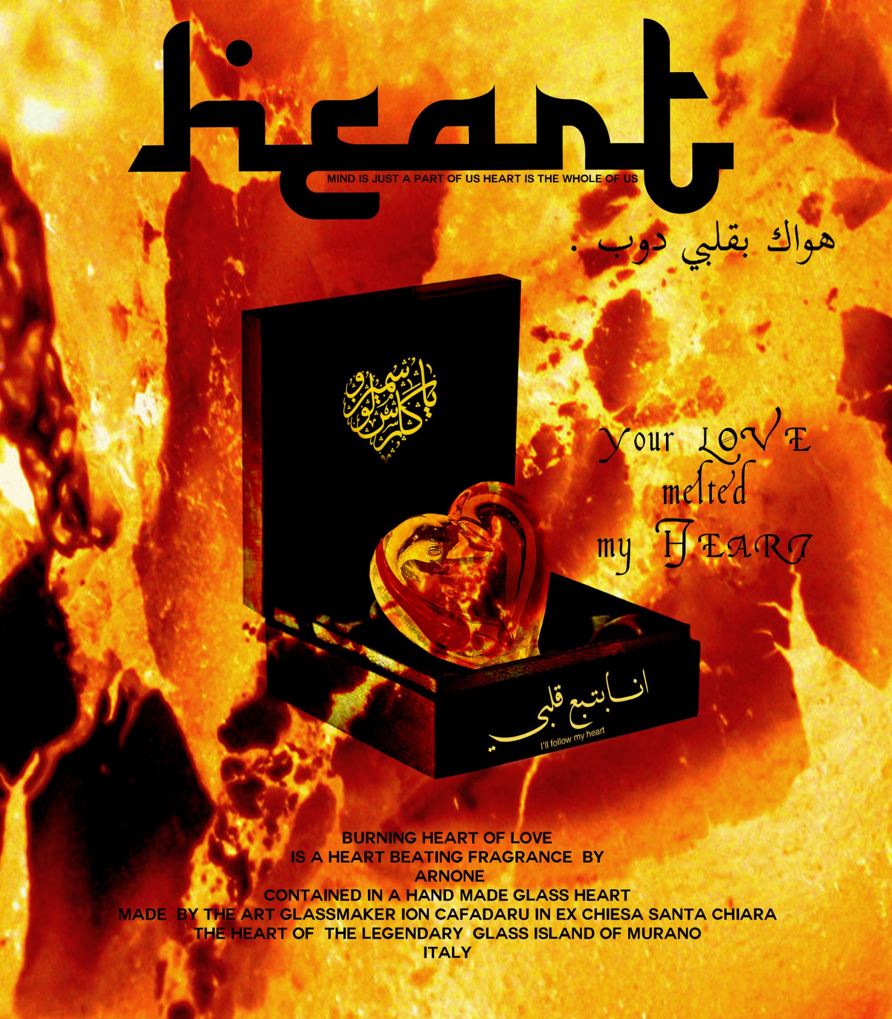 Burning heart of Love  copy